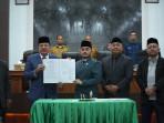 DPRK Nagan Raya Sahkan KUA-PPAS APBK 2026, Berikut Komposisi Anggarannya