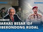 VIDEO - Houthi Berondong Markas Besar IDF di Tel Aviv dengan Rudal