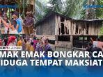 VIDEO - Dianggap Menganggu Ketenangan Rumah Tangga, Emak-emak Bongkar Kafe di Aceh Tenggara