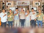 Kapolres Nagan Raya Terima Kunjungan Silaturahmi Komisioner KIP