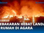 VIDEO - Kebakaran Hebat Landa Empat Rumah Terbakar di Desa Biakmuli Aceh Tenggara