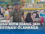 VIDEO - Tugu Kota Juang Bireuen Jadi Destinasi Olahraga dan Baca di Akhir Pekan