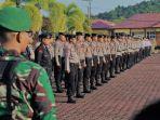 Sambut Ramadhan, Polres Aceh Jaya Gelar Apel Pasukan Operasi Keselamatan Seulawah
