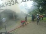 Satu Rumah di Aceh Barat Ludes Terbakar, Belum Diketahui Penyebabnya