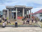 Personil Polres Gayo Lues Bakti Sosial di Lima Masjid, Salurkan Bantuan Sembako dan Semen