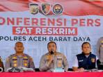 Polres Abdya Bongkar Sindikat Pencuri Sepeda Motor