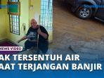 VIDEO Banjir Besar, Ajaibnya Tempat Imam Tetap Kering Tak Tersentuh Air