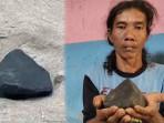 Wasroni-40-warga-Tegal-Jawa-Tengah-memegang-batu-hitam-pekat-diduga-meteor.jpg
