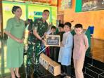 Peringati HUT TNI, Kodim Aceh Jaya Santuni Yatim & Gelar Pengobatan Gratis 