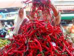 Harga Cabai Merah Melonjak Lagi, Segini Pasaran di Pasar Pagi Kualasimpang