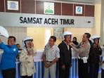 Satlantas Aceh Timur Berikan Helm Gratis & Doa Bersama di Hari Keselamatan