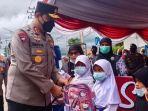 Kapolda Aceh Tinjau Vaksinasi Covid-19 Anak di Gayo Lues dan Hadiah Langsung Diberikan