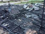 Warung Kelontong Terbakar di Rikit Gaib Gayo Lues, Kerugian Korban Ditaksir Ratusan Juta