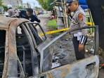 Mobil Terbakar di Peusangan, Polisi Temukan Jerigen Dekat Lokasi