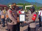Personel Polres Gayo Lues yang Berprestasi Terima Penghargaan