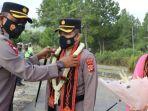 AKBP Carlie Pamit ke Kapolres Galus yang Baru AKBP Efrianza, Disambut Tarian Didong Nalo