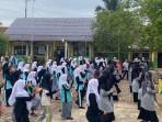 MAN 4 Aceh Utara Bangun Budaya Sehat Lewat Senam Pagi Bersama