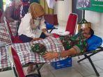 Bupati Gayo Lues Hadiri Donor Darah di Halaman Makodim 0113