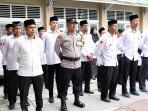 Polsek Kuta Alam & MTsN 1 Banda Aceh Bersinergi Perkuat Disiplin Siswa, Kanit Bimas Pembina Upacara