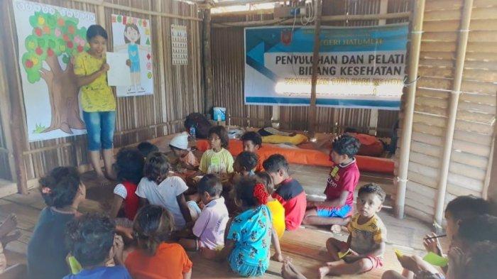 Peduli Pendidikan Daerah Terpencil, Rumah Generasi Kunjungi Dusun Usali - Malteng