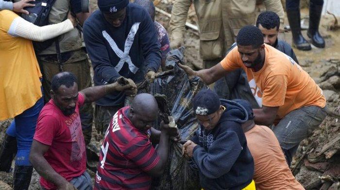 Tanah Longsor dan Banjir Bandang di Brasil Tewaskan 78 Orang