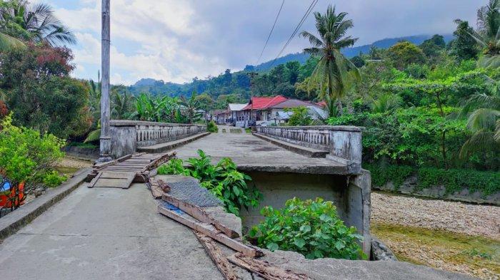 Lebih dari Setahun Ambruk, Jembatan Wai Tahui Aboru - Malteng Tak Kunjung Diperbaiki