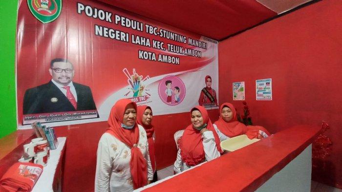 Ada Pojok Peduli TBC dan Stunting Mandiri di Negeri Laha - Ambon, Ini Fungsinya