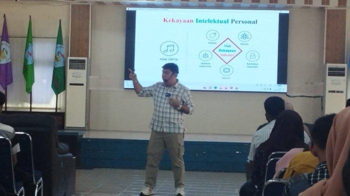Stafsus Menkumham Sosialisasi Kekayaan Intelktual ke Mahasiswa Unpatti Ambon, Ini Tujuanya