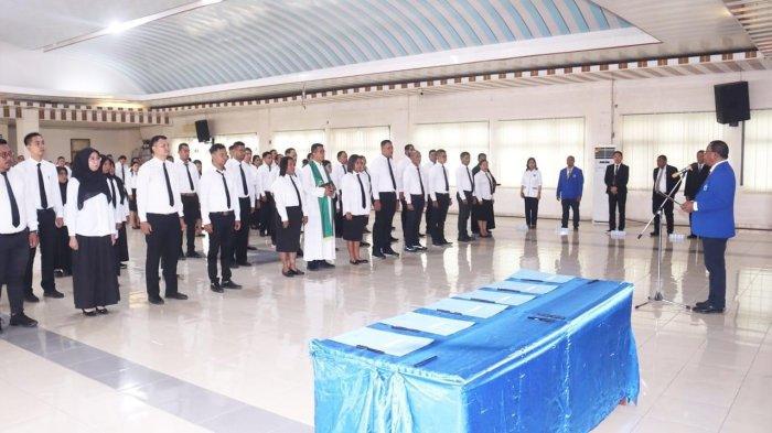 83 P3K Lingkup Universitas Pattimura Ambon Resmi Dilantik