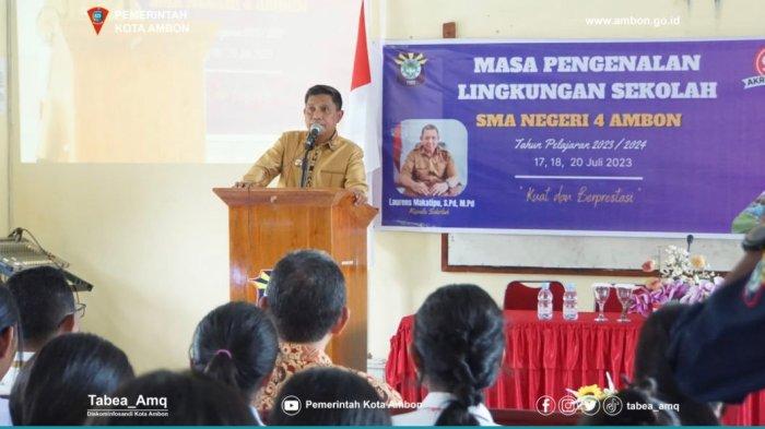 Siswa SMAN 4 Ambon Dapat Motivasi Sukses Ala Bodewin Wattimena