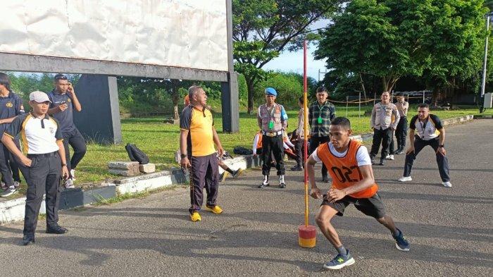 6 Casis Bakomsus Polri Panda Maluku Jalani Tes Kesiapsiagaan Jasmani