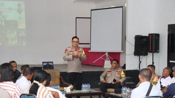 Cooling System Menuju Pilkada Damai 2024, Kapolres SBB Gencar Safari Kamtibmas