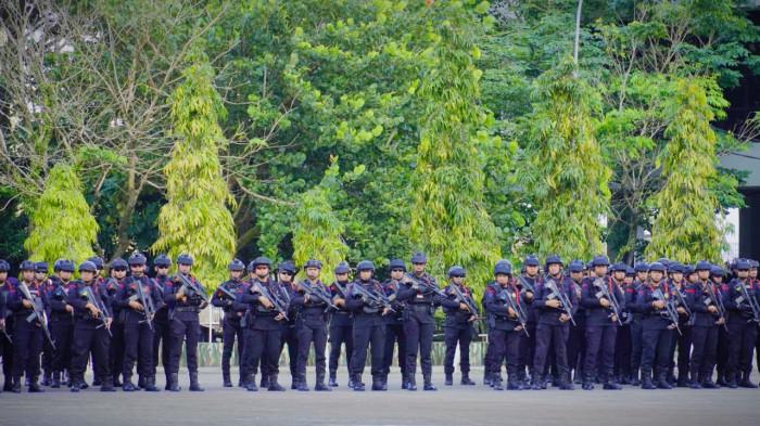 735 Personel Gabungan Dikerahkan tuk Amankan Aksi Demo di Kota Ambon