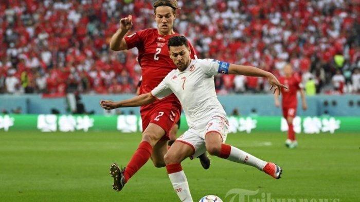Hasil Tunisia vs Denmark: Lahirkan Skor Imbang Perdana 0-0