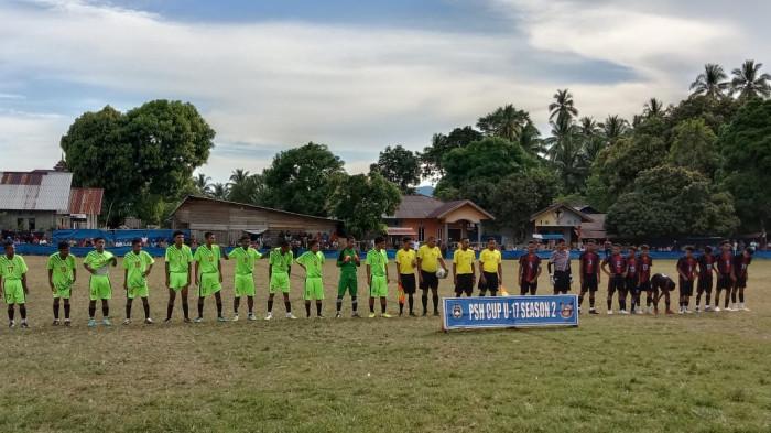 Babak Final Turnamen Bola PSH U17 di Hatumete Malteng, 4 Tim ini Berebut Juara