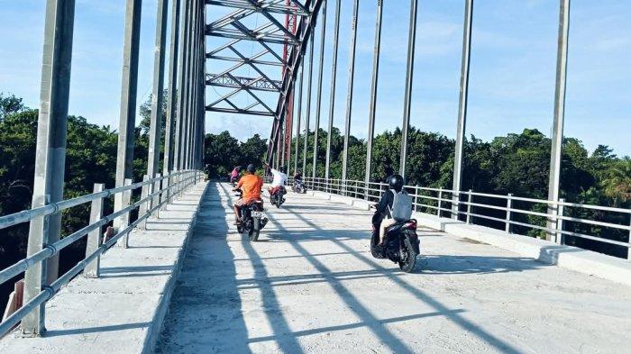 Akses Jembatan Dian-Tettoat di Maluku Tenggara Dibuka Khusus Kendaraan Roda Dua, Usemahu Jamin Aman