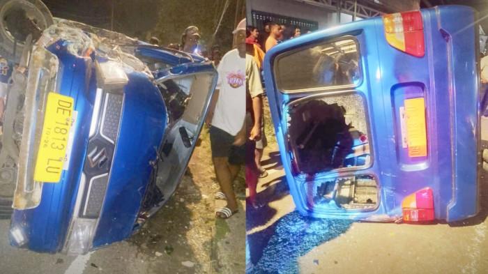 Kecelakaan Beruntun di Lateri, Diduga Sopir Angkot Tulehu Mabuk: 1 Orang Meninggal Dunia