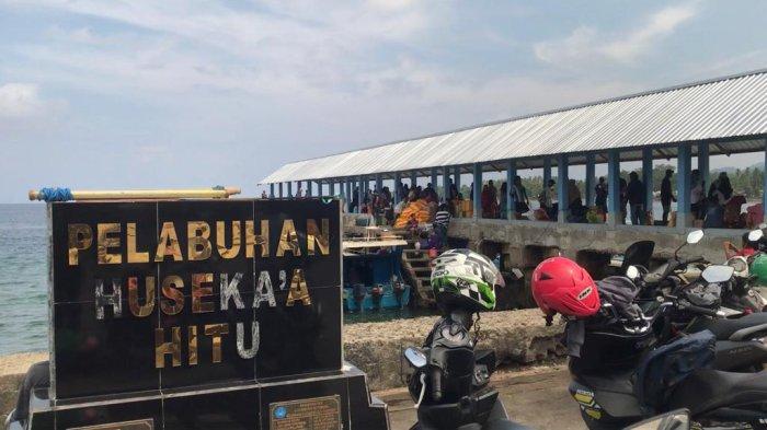 Hari Ketiga Tahun Baru 2024, Hilir Mudik Penumpang di Pelabuhan Huseka'a Masih Tinggi