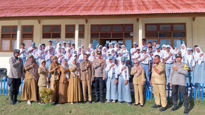 Kapolsek Namlea Gelar Program “Tabaos Kamtibmas” di SMA Negeri 12 Buru