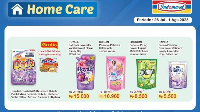 Promo Indomaret Super Hemat Periode 26 Juli - 1 Agustus 2023: Beli Daia Gratis Indomie
