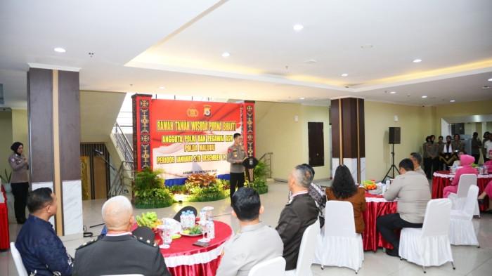 Kapolda Maluku Ajak Pensiunan Polri Terus Jadi Teladan di Masyarakat