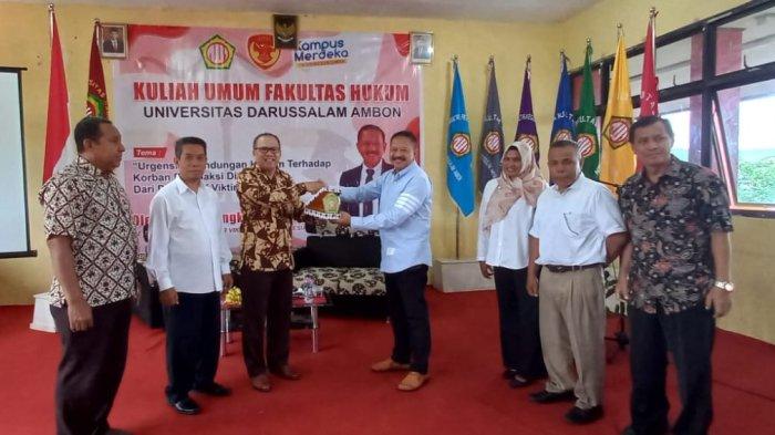 Fakultas Hukum Unidar Ambon Gelar Kuliah Umum Hadirkan Ketua APVI