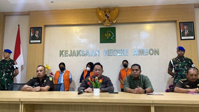 Tersangka Korupsi Dana Bos, Kepsek dan Bendahara SMP Negeri 9 Ambon Langsung Dibui