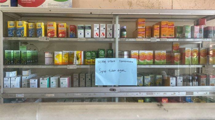 Apotek di Ambon Tak Lagi Jual Obat Sirup Setelah Ada Larangan