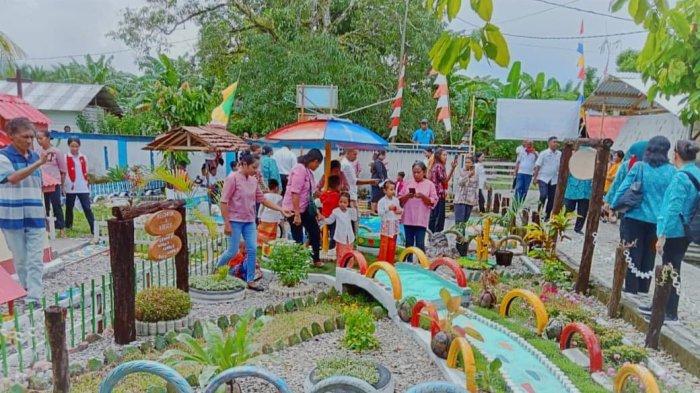 Ada Taman Profil Pelajar Pancasila di PAUD Pelangi Asih di Desa Tihulale - Seram Bagian Barat