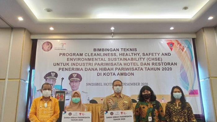 Sebanyak 19 Hotel dan Delapan Restoran di Ambon Terima Hibah Pariwisata