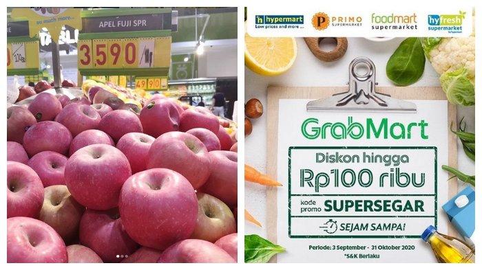 Berbelanja Hemat di Hypermart Melalui Aplikasi Grab Diskon hingga Rp 100 Ribu, Ini Kode Promonya