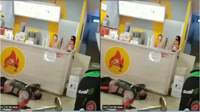 Viral Driver Ojol Kejang-kejang lalu Meninggal di Depan Kasir Restoran saat Beli Pesanan,