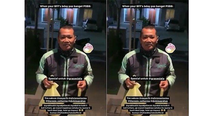 VIRAL Driver Ojol Nyanyi Lagu Ulang Tahun saat Antar Makanan, Dikirim Customer untuk Sahabatnya