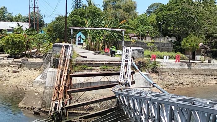 8 Bulan Rusak, Warga Kecewa Jembatan Rumadian-Dian Tak Kunjung Diperbaiki Pemprov Maluku